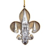 St. Louis Cathedral Fleur de Lis Ornament