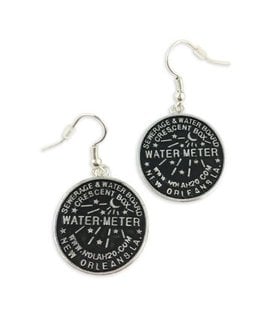 New Orleans Water Meter Earrings