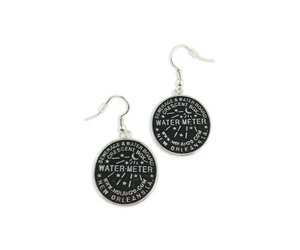 Home New Orleans Water Meter Earrings Home New Orleans Water Meter Earrings