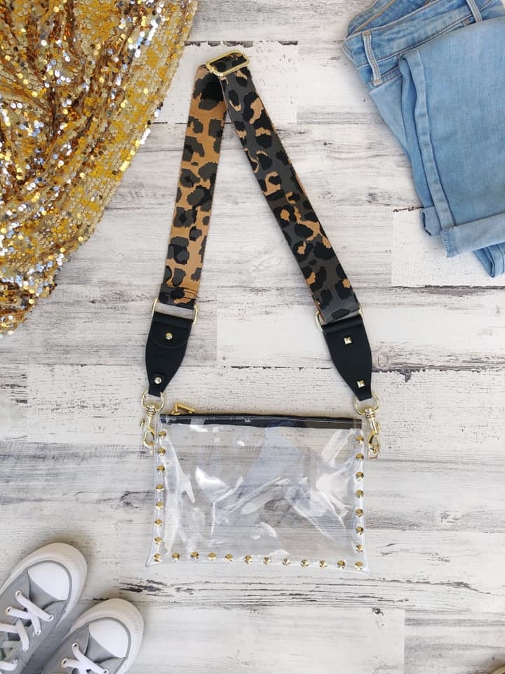 Cheetah And Babies Kids Adjustable Strap Backpack