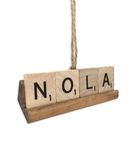 NOLA Scrabble Ornament