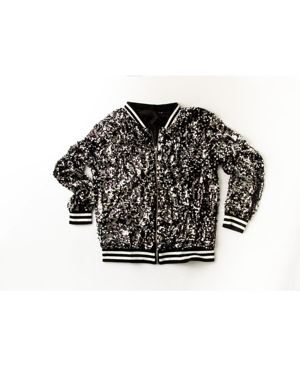 black sequin jackets