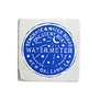 Water Meter Tile Coaster, 6x6