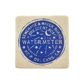 Water Meter Coaster, 4x4