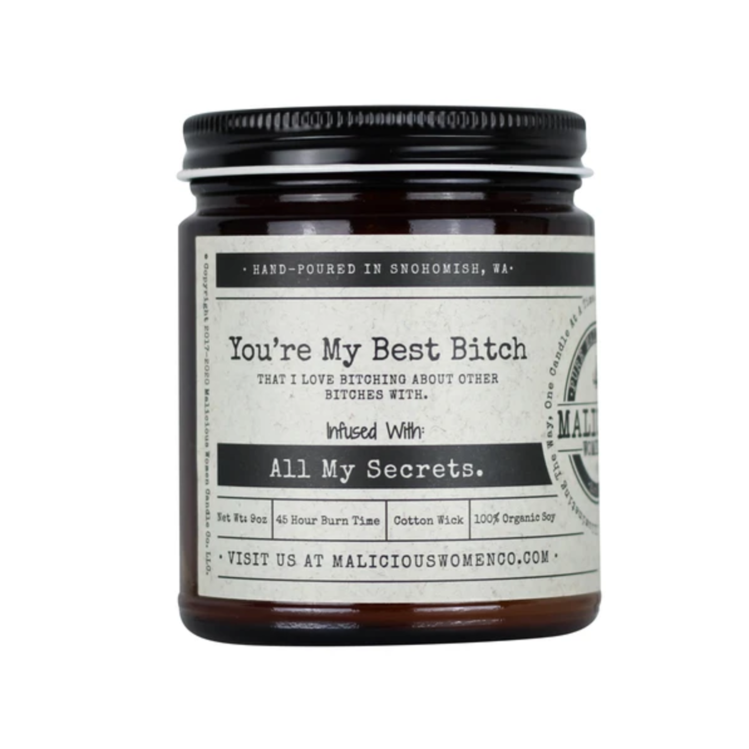 If You Think I'm A Bitch You Should Meet My Mom Candle 9 oz Vanilla Sc –  Cute But Rude