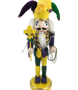 Mardi Gras Jester Nutcracker