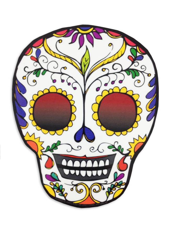 Sugar Skull Car Magnet Fleurty Girl