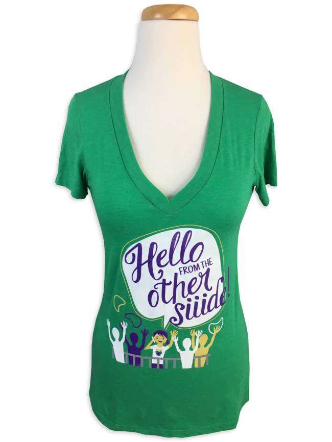 Mardi Gras Mouth Tee - Fleurty Girl