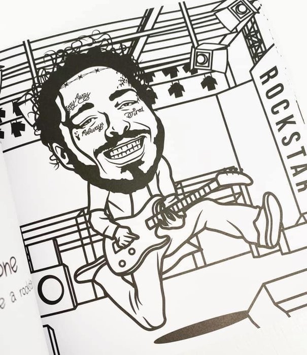Raised on Hip-Hop Coloring Book