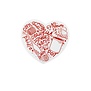 Crawfish Boil Heart Sticker