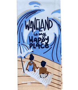 Waveland Happy Place Towel