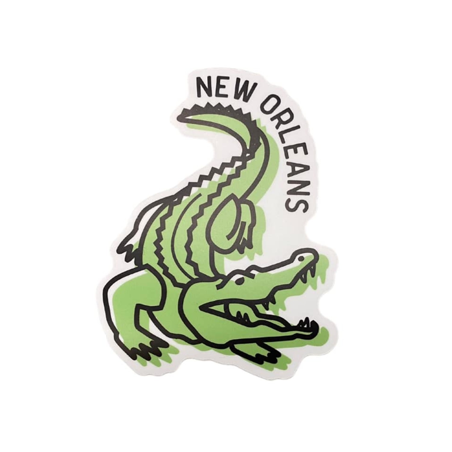 Orleans Alligator Sticker Fleurty