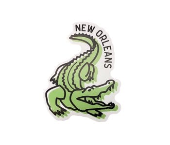 New Orleans Alligator Sticker