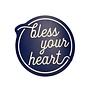 Bless Your Heart Sticker, Round