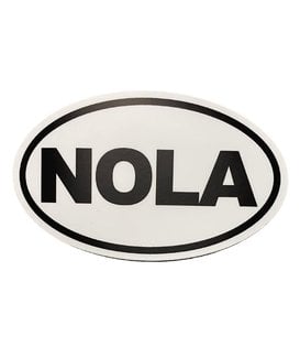 NOLA Oval Sticker