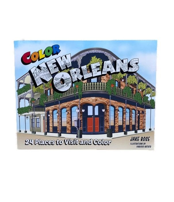 Color New Orleans Coloring Book