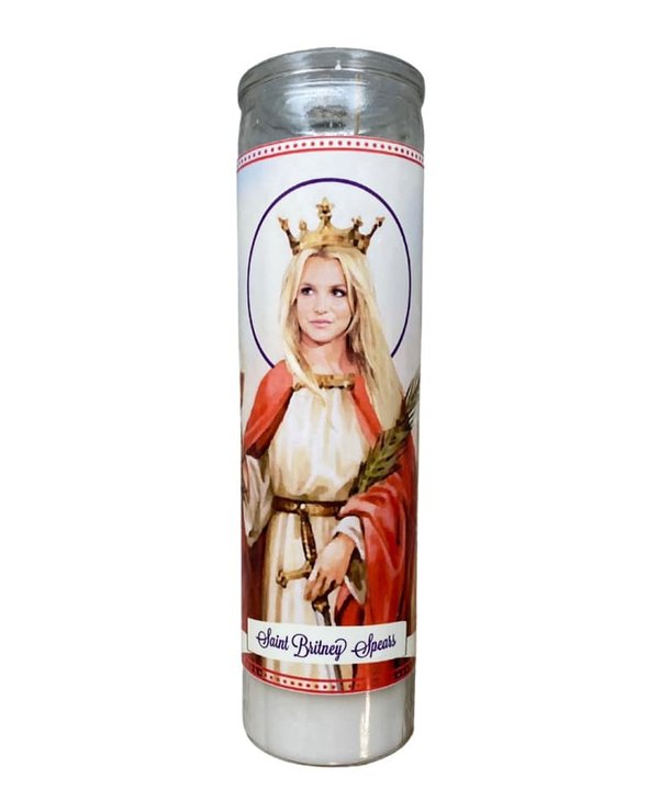 Britney Spears Saint Candle