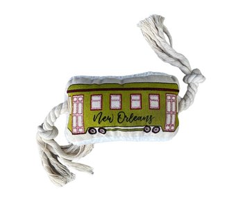 New Orleans Streetcar Dog Toy
