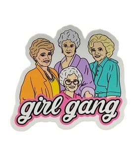 Golden Girl Gang Sticker