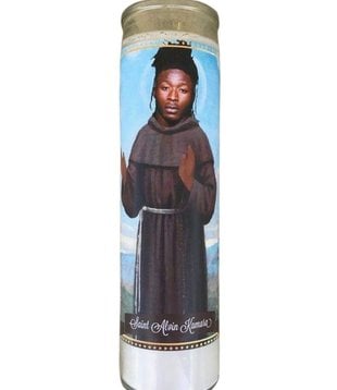 Alvin Kamara Saint Candle