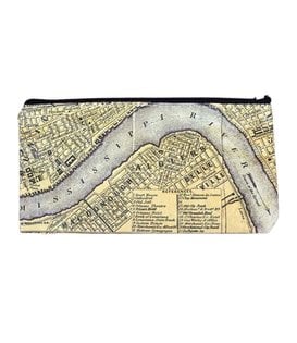 New Orleans Map Golf Umbrella - Fleurty Girl