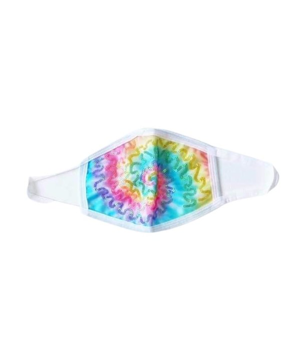 Sparkle City Tie Dye Face Mask