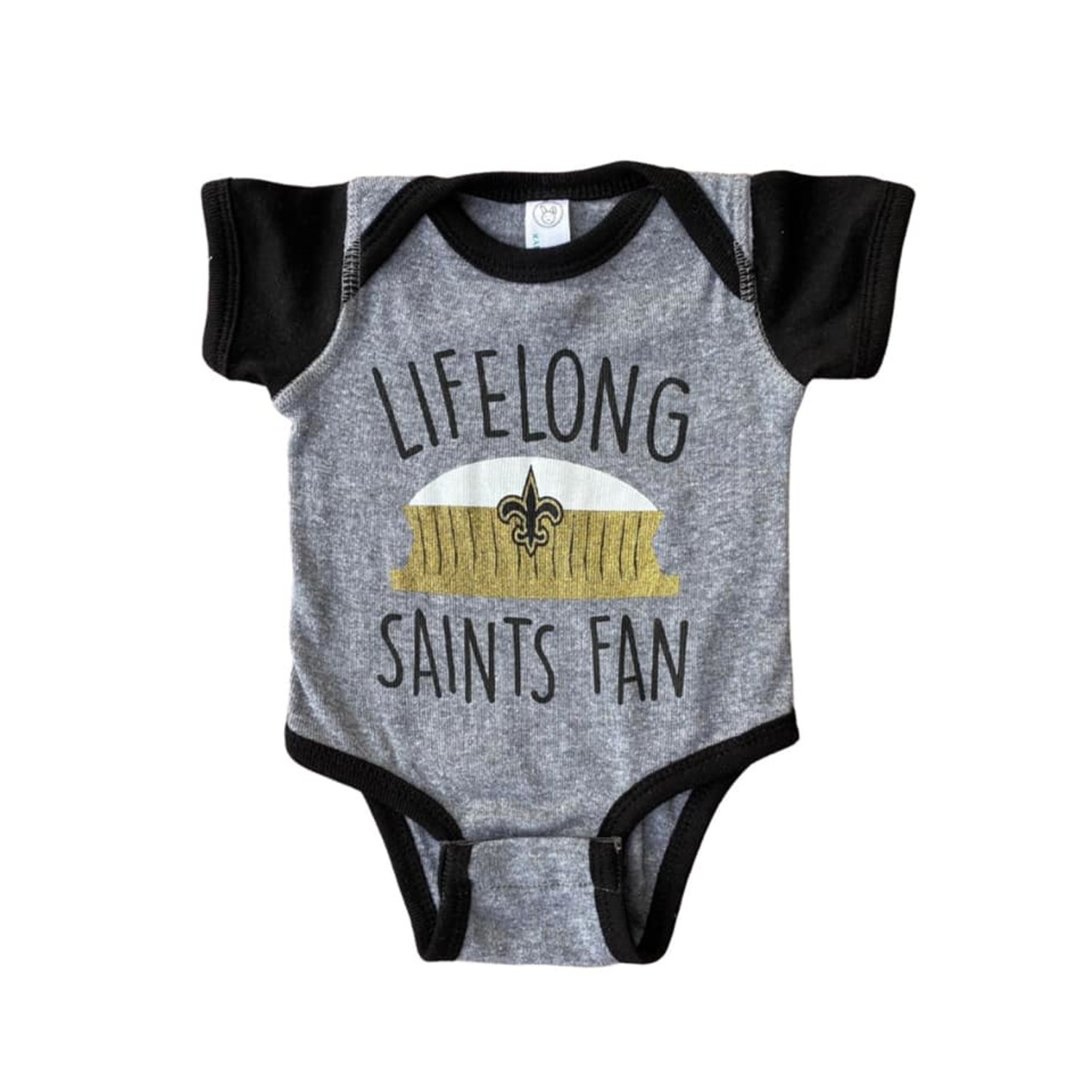 Lifelong Saints Fan, Kids - Fleurty Girl