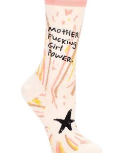 Girl Power Crew Socks