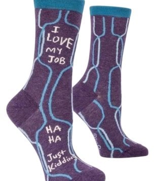 I Love My Job Socks