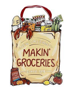 Makin' Groceries Door Hanger