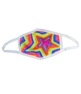 Sparkle City Star Face Mask