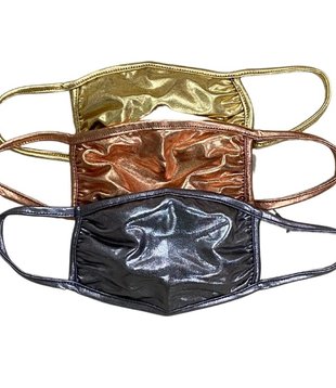 Metallic Face Mask