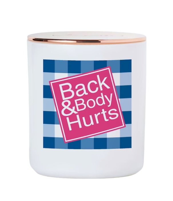 Back & Body Hurts Candle