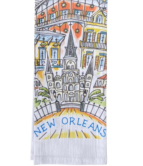 Home Malone New Orleans Tea Towel