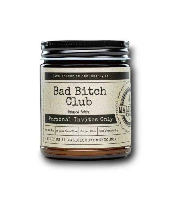 Bad Bitch Club Candle