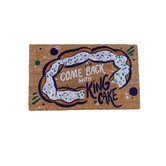 Come Back With King Cake Door Mat