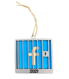 Facebook Jail Ornament