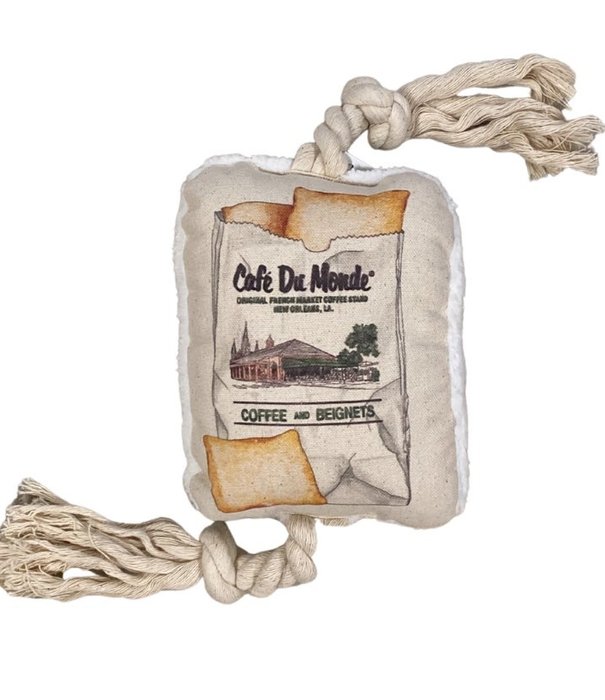 Cafe Du Monde Dog Toy