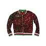 Red & Green Sequin Christmas Jacket