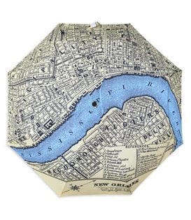 New Orleans Map Umbrella