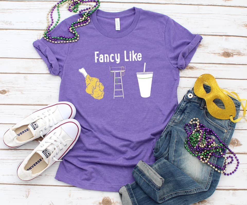 Fancy Like Tee - Fleurty Girl