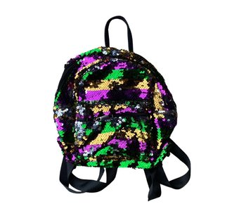Mardi Gras Magic Sequin Mini Backpack