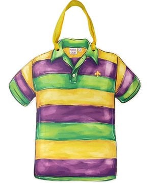 Mardi Gras Mouth Tee - Fleurty Girl