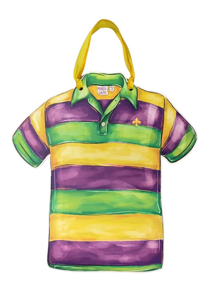 purple green and gold mardi gras shirts