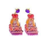 Kings Float Earrings