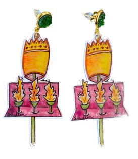 Flambeaux Earrings