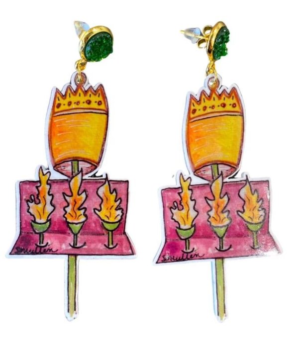 Flambeaux Earrings