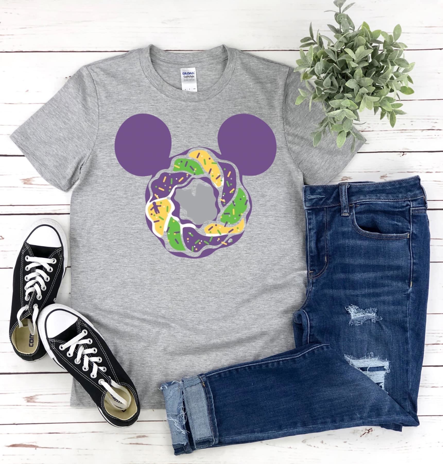 Mickey King Cake Tee Fleurty Girl