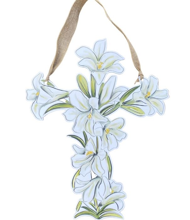Home Malone Easter Lily Door Hanger