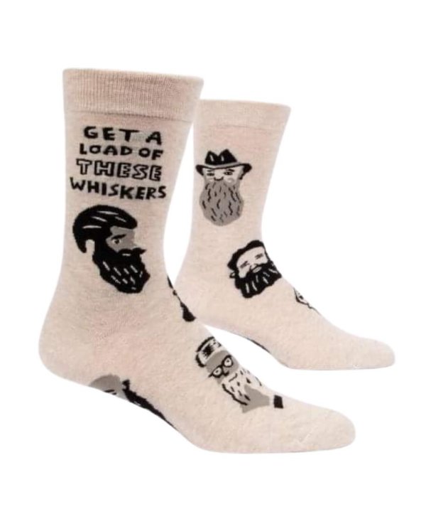 Get A Load Of These Whiskers Socks, Mens